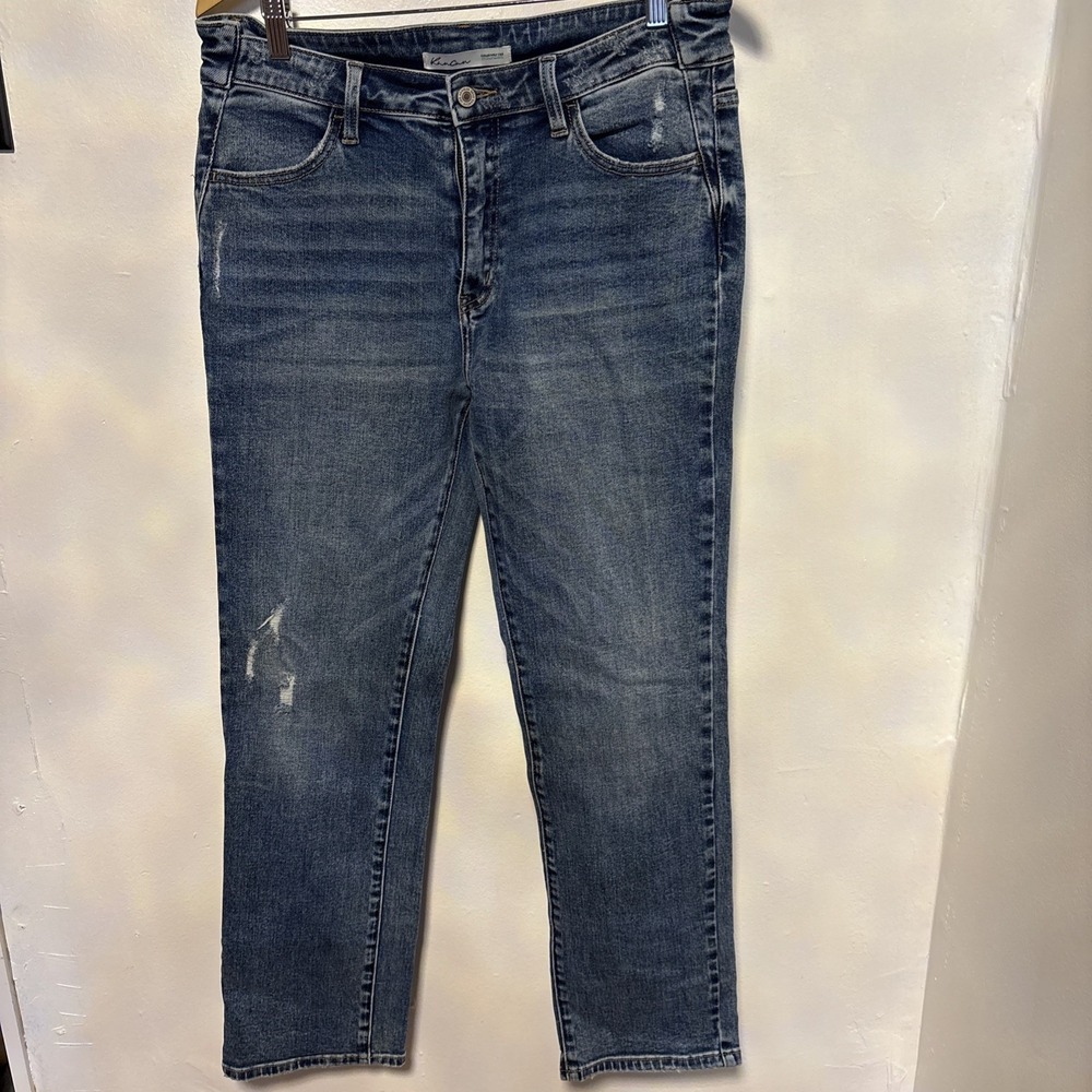 KanCan‎ for Maurices Bootcut Flare Jeans Size 29 Mid Rise Blue Denim
